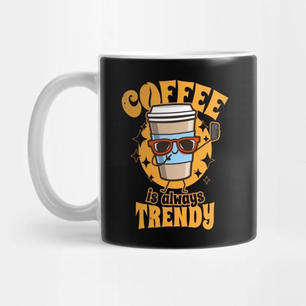 Funny Cute Kawaii Millennial Coffee Taking Selfie Cartoon Meme by Originals By Boggs